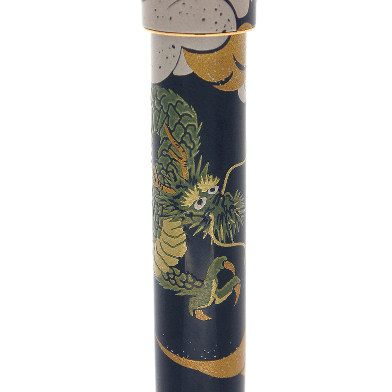 2003 NAMIKI NIPPON ART MAKI-E DRAGON AND CUMULUS 14K MED NIB FOUNTAIN PEN OFFERED BY ANTIQUE DIGGER