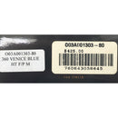 2003 OMAS 360 VENICE BLUE HT TRIM PISTON FILLER 18K MED NIB FOUNTAIN PEN NEVER INKED OFFERED BY ANTIQUE DIGGER