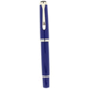 2003 PELIKAN M605 SOUVERAN DARK BLUE 14K MEDIUM NIB FOUNTAIN PEN NEAR MINT/MINT OFFERED BY ANTIQUE DIGGER