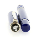 2003 PELIKAN M605 SOUVERAN DARK BLUE 14K MEDIUM NIB FOUNTAIN PEN NEAR MINT/MINT OFFERED BY ANTIQUE DIGGER