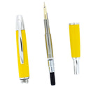 2003 PILOT FIRST YEAR LIMITED EDITION MANDARIN YELLOW VANISHING POINT FOUNTAIN PEN