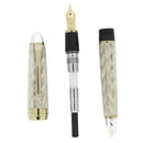 2003 SAILOR CLASSIC PENS CP7 PACIFIC LIMITED EDITION STERLING FOUNTAIN PEN NEVER INKED OFFERED BY ANTIQUE DIGGER