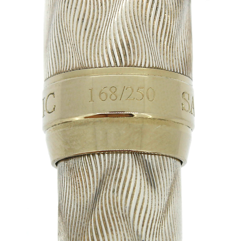 2003 SAILOR CLASSIC PENS CP7 PACIFIC LIMITED EDITION STERLING FOUNTAIN PEN NEVER INKED OFFERED BY ANTIQUE DIGGER