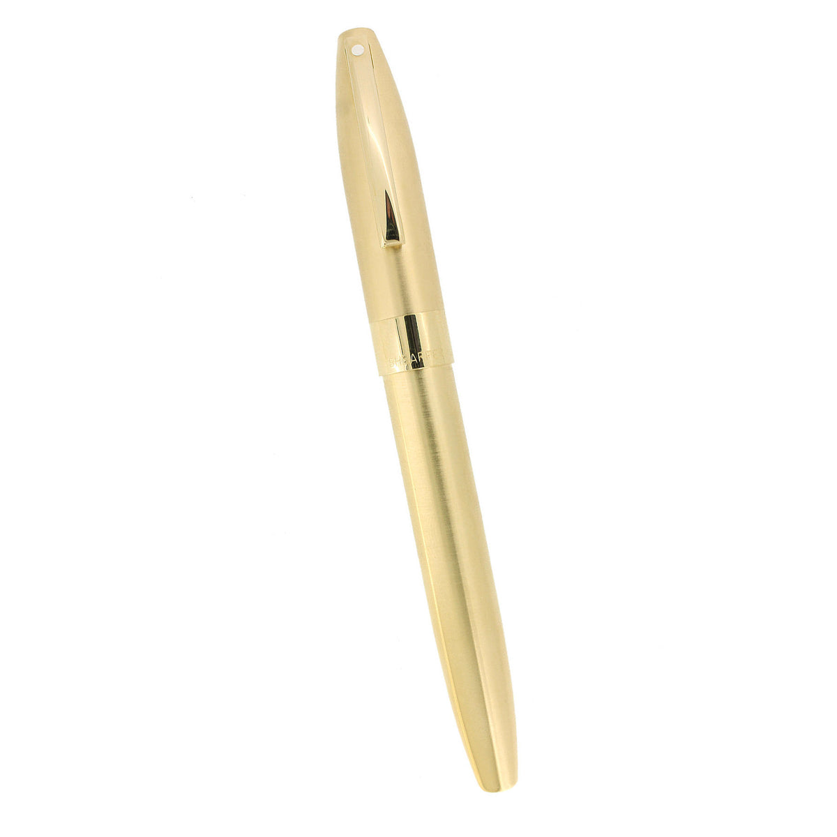SHEAFFER USA FRED 万年筆　18k 2003 SHEAFFER LEGACY HERITAGE BRUSHED GOLD 18K BROAD NIB FOUNTAIN PEN