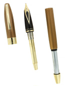 C2003 SHEAFFER LEGACY 2 SPECIAL EDITION JIM GASTON SANDBLASTED COPPER FOUNTAIN PEN NOS OFFERED BY ANTIQUE DIGGER