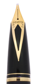 C2003 SHEAFFER LEGACY 2 SPECIAL EDITION JIM GASTON MATTE BLACK 18K STUB NIB FOUNTAIN PEN MINT OFFERED BY ANTIQUE DIGGER