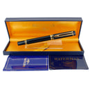 2003 WATERMAN IDEAL LEMAN 100 FOUNTAIN PEN 18K MED GLOBE NIB MINT IN BOX OFFERED BY ANTIQUE DIGGER