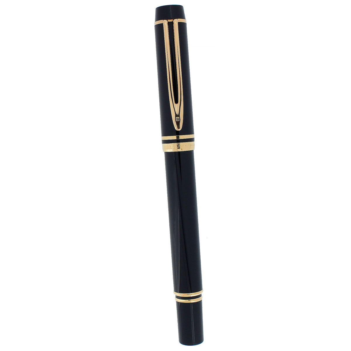2003 WATERMAN IDEAL LE MAN 100 FOUNTAIN PEN 18K MED GLOBE NIB MINT IN