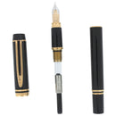 2003 WATERMAN IDEAL LEMAN 100 FOUNTAIN PEN 18K MED GLOBE NIB MINT IN BOX OFFERED BY ANTIQUE DIGGER