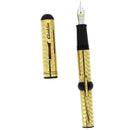 2004 CONKLIN LIMITED EDITION 8 OF 25 MARK TWAIN STERLING VERMEIL CRESCENT FOUNTAIN PEN NEVER INKED OFFERED BY ANTIQUE DIGGER