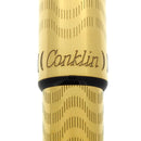 2004 CONKLIN LIMITED EDITION 8 OF 25 MARK TWAIN STERLING VERMEIL CRESCENT FOUNTAIN PEN NEVER INKED OFFERED BY ANTIQUE DIGGER