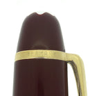 2004 MONTBLANC MEISTERSTUCK N°145 BORDEAUX GOLD TRIM MEDIUM NIB FOUNTAIN PEN OFFERED BY ANTIQUE DIGGER