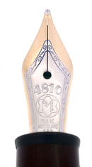 2004 MONTBLANC MEISTERSTUCK N°145 BORDEAUX GOLD TRIM MEDIUM NIB FOUNTAIN PEN OFFERED BY ANTIQUE DIGGER