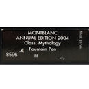2004 MONTBLANC ANNUAL EDITION CLASSICAL MYTHS EUROPA AND THE BULL MEISSEN PORCELAIN CAP LIMITED EDITION FOUNTAIN PEN NEVER INKED OFFERED BY ANTIQUE DIGGER