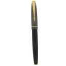 2004 PARKER 100 COBALT BLACK W/GOLD TRIM 18K FINE NIB FOUNTAIN PEN NEVER INKED  OFFERED BY ANTIQUE DIGGER