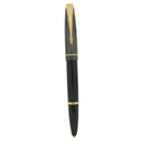 2004 PARKER 100 COBALT BLACK W/GOLD TRIM 18K FINE NIB FOUNTAIN PEN NEVER INKED  OFFERED BY ANTIQUE DIGGER