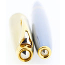 1ST YEAR 2004 PARKER 100 DIAMOND BLUE TRIM W/GOLD TRIM FOUNTAIN PEN MINT OFFERED BY ANTIQUE DIGGER