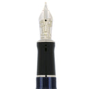 2004 PARKER DUOFOLD CENTENNIAL NAVY BLUE PINSTRIPE SPECIAL EDITION FOUNTAIN PEN NEVER INKED OFFERED BY ANTIQUE DIGGER