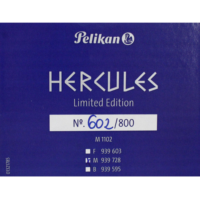 2004 PELIKAN M1000 HERCULES LIMITED EDITION 602/800 FOUNTAIN PEN MINT OFFERED BY ANTIQUE DIGGER