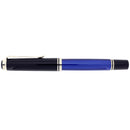 NEVER INKED 2004 PELIKAN SOUVERAN M805 BLUE STRIPE 18K MED NIB FOUNTAIN PEN MINT OFFERED BY ANTIQUE DIGGER