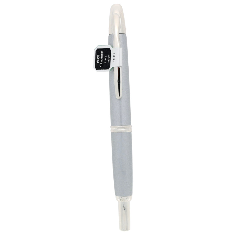 NEVER INKED 2004 PILOT CHROME VANISHING POINT 14K FINE NIB FOUNTAIN PE