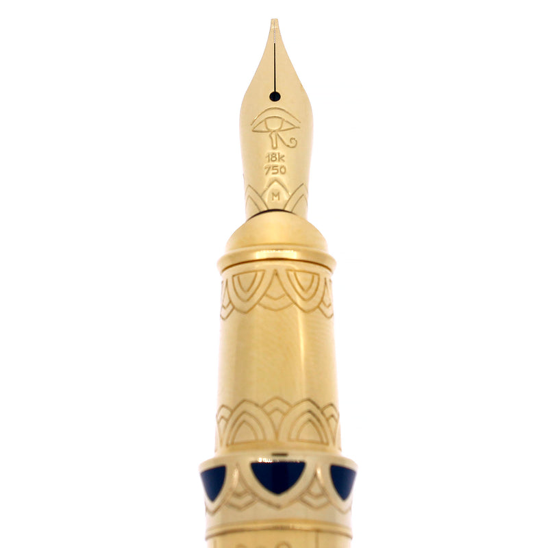 NEVER INKED 2004 ST DUPONT PHARAOH LIMITED EDITION FOUNTAIN PEN MINT BOXED OFFERED BY ANTIQUE DIGGER