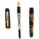 NEVER INKED 2005 DANITRIO KINGYO (GOLDFISHES) EBONITE MAKI-E ARTIST TAKAGI FOUNTAIN PEN OFFERED BY ANTIQUE DIGGER