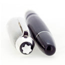 CIRCA 2005 MONTBLANC 146 SOLITAIRE STERLING DOUE BARLEY FOUNTAIN PEN RESTORED OFFERED BY ANTIQUE DIGGER