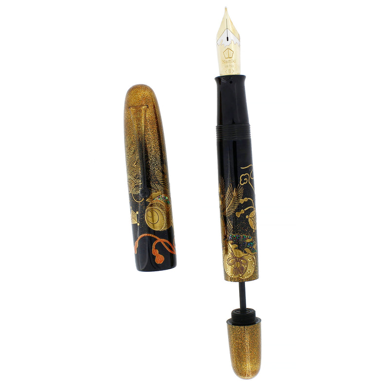 2005 NAMIKI EMPEROR TREASURE MAKI-E FOUNTAIN PEN NEVER INKED OFFERED BY ANTIQUE DIGGER