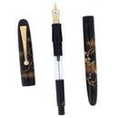 2005 NAMIKI YUKARI MAKI-E APRICOT TREE & BRUSH WARBLER 18K BROAD NIB FOUNTAIN PEN MINT OFFERED BY ANTIQUE DIGGER