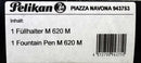 MINT 2005 PELIKAN M620 SPECIAL EDITION PIAZZA NAVONA ROME FOUNTAIN PEN W/BOX NEVER INKED