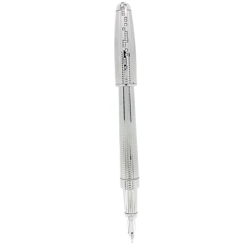 2005 S.T. DUPONT DIAMOND DROPS LIMITED EDITION 120/1952 FOUNTAIN PEN MINT OFFERED BY ANTIQUE DIGGER