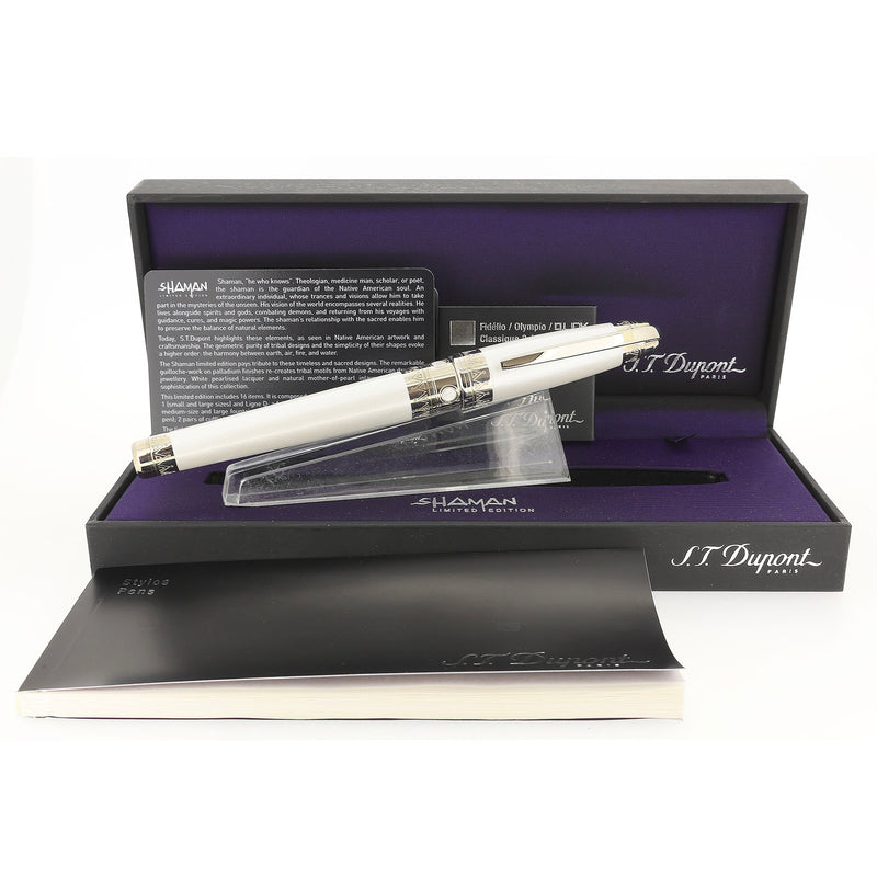 2005 S.T. DUPONT SHAMAN LIMITED EDITION 421/1929 FOUNTAIN PEN NEVER IN
