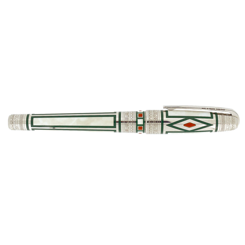 2005 S.T. DUPONT MEDICI LIMITED EDITION 18K MED NIB FOUNTAIN PEN NEVER INKED OFFERED BY ANTIQUE DIGGER