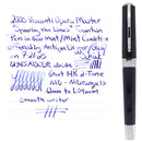 2005 VISCONTI OPERA MASTER BLACK 'SQUARING THE CIRCLE' FOUNTAIN PEN OFFERED BY ANTIQUE DIGGER