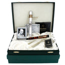 2006 CONWAY STEWART CHURCHILL CLASSIC BROWN 18K CAP BANDING LIMITED EDITION 178/368 FOUNTAIN PEN OFFERED BY ANTIQUE DIGGER