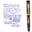 2006 CONWAY STEWART CHURCHILL CLASSIC BROWN 18K CAP BANDING LIMITED EDITION 178/368 FOUNTAIN PEN OFFERED BY ANTIQUE DIGGER