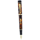 2006 CONWAY STEWART CHURCHILL CLASSIC BROWN 18K CAP BANDING LIMITED EDITION 178/368 FOUNTAIN PEN OFFERED BY ANTIQUE DIGGER