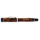 2006 CONWAY STEWART CHURCHILL CLASSIC BROWN 18K CAP BANDING LIMITED EDITION 178/368 FOUNTAIN PEN OFFERED BY ANTIQUE DIGGER