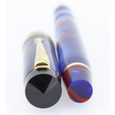 2006 CONWAY STEWART NELSON SCARLET WHIRL 18K TRIM LE 44/628 FOUNTAIN PEN MINT OFFERED BY ANTIQUE DIGGER