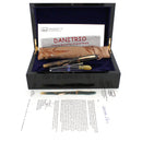 NEVER INKED 2006 DANITRIO DENSHO TOKI CRESTED IBIS EBONITE MAKI-E ARTIST OKAZAKI FOUNTAIN PEN