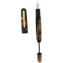 NEVER INKED 2006 DANITRIO DENSHO MOUNT HORAI EBONITE MAKI-E ARTIST OKAZAKI FOUNTAIN PEN OFFERED BY ANTIQUE DIGGER