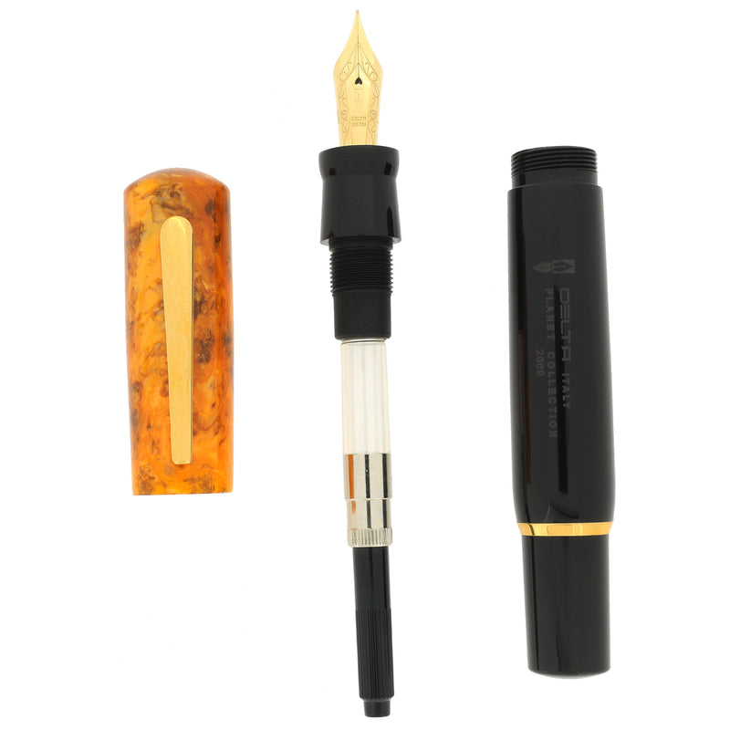 2006 DELTA PLANET COLLECTION BROWN/AFRICA SPECIAL EDITION FOUNTAIN PEN