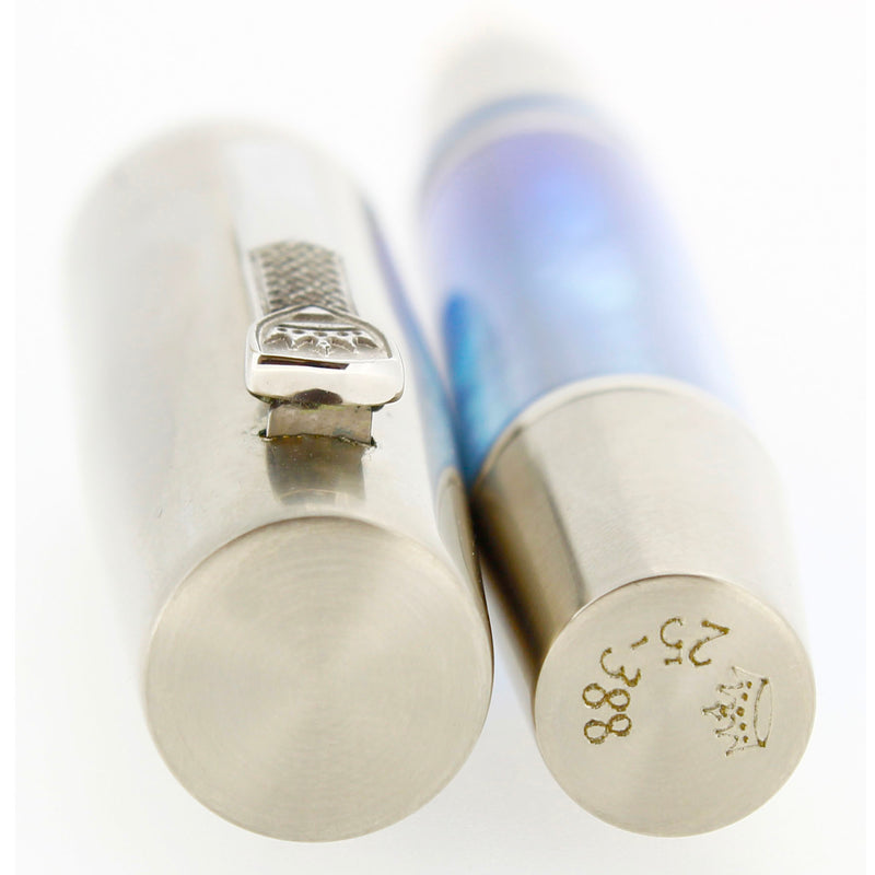 CIRCA 2006 KRONE AEGEAN GRADIENT MOTHER OF PEARL LIMITED EDITION 25/388 FOUNTAIN PEN MINT OFFERED BY ANTIQUE DIGGER