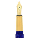 2006 MACKINNON PENS MAVERICK MOTTLED BLUE VERMEIL TRIM LIMITED EDITION 6/200 W/18K MEDIUM NIB FOUNTAIN PEN MINT OFFERED BY ANTIQUE DIGGER