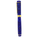 2006 MACKINNON PENS MAVERICK MOTTLED BLUE VERMEIL TRIM LIMITED EDITION 6/200 W/18K MEDIUM NIB FOUNTAIN PEN MINT OFFERED BY ANTIQUE DIGGER