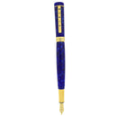 2006 MACKINNON PENS MAVERICK MOTTLED BLUE VERMEIL TRIM LIMITED EDITION 6/200 W/18K MEDIUM NIB FOUNTAIN PEN MINT OFFERED BY ANTIQUE DIGGER