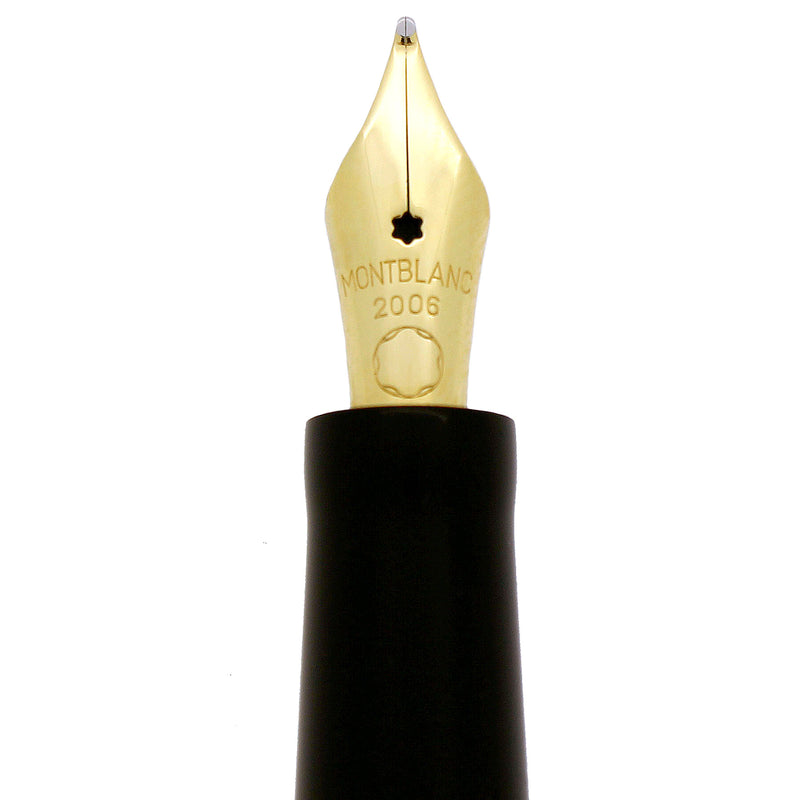 2006 MONTBLANC 100 YEARS ANNIVERSARY EDITION 18K M NIB FOUNTAIN PEN NEVER INKED OFFERED BY ANTIQUE DIGGER