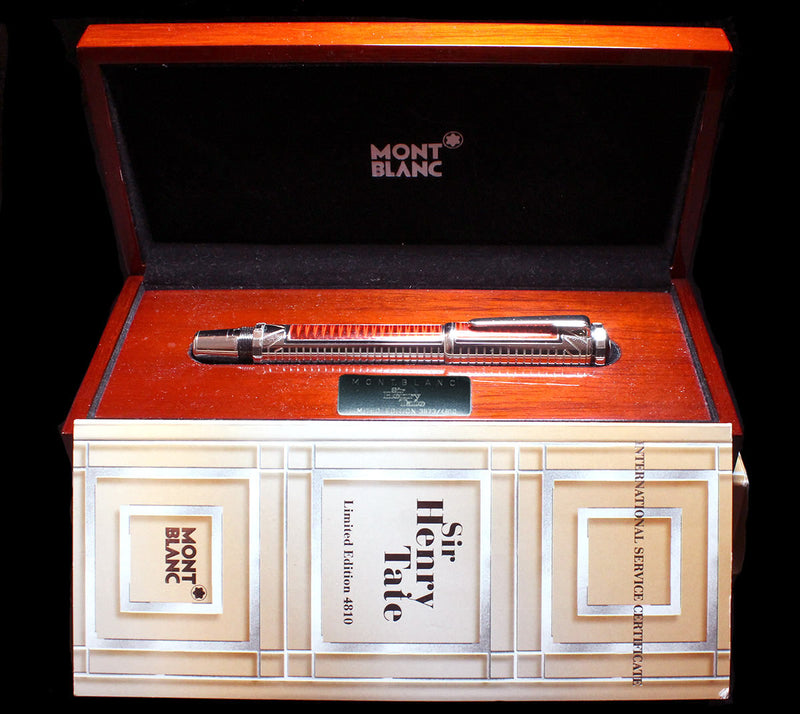 NEW OLD STOCK 2006 MONTBLANC PATRON OF THE ARTS SIR HENRY TATE LIMITED EDITION FOUNTAIN PEN OFFERED BY ANTIQUE DIGGER