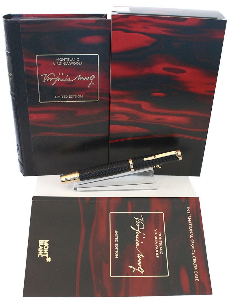 2006 MONTBLANC VIRGINIA WOOLF WRITER'S SERIES LIMITED EDITION FOUNTAIN PEN NEVER INKED OFFERED BY ANTIQUE DIGGER